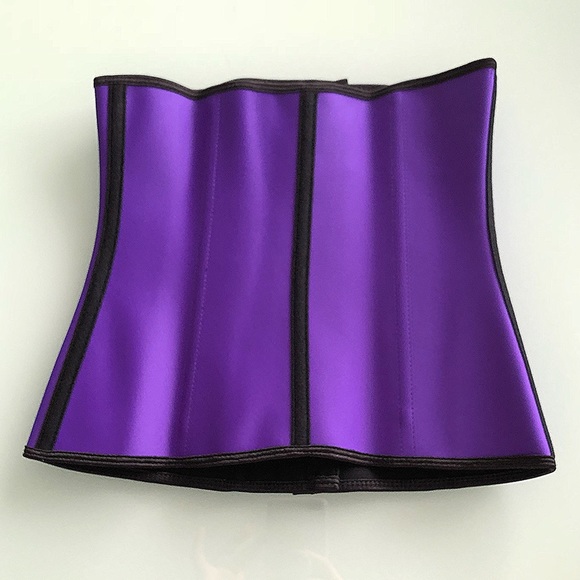 PURPLE WAIST TRAINER CORSET CINCHER - XL - Picture 3 of 8
